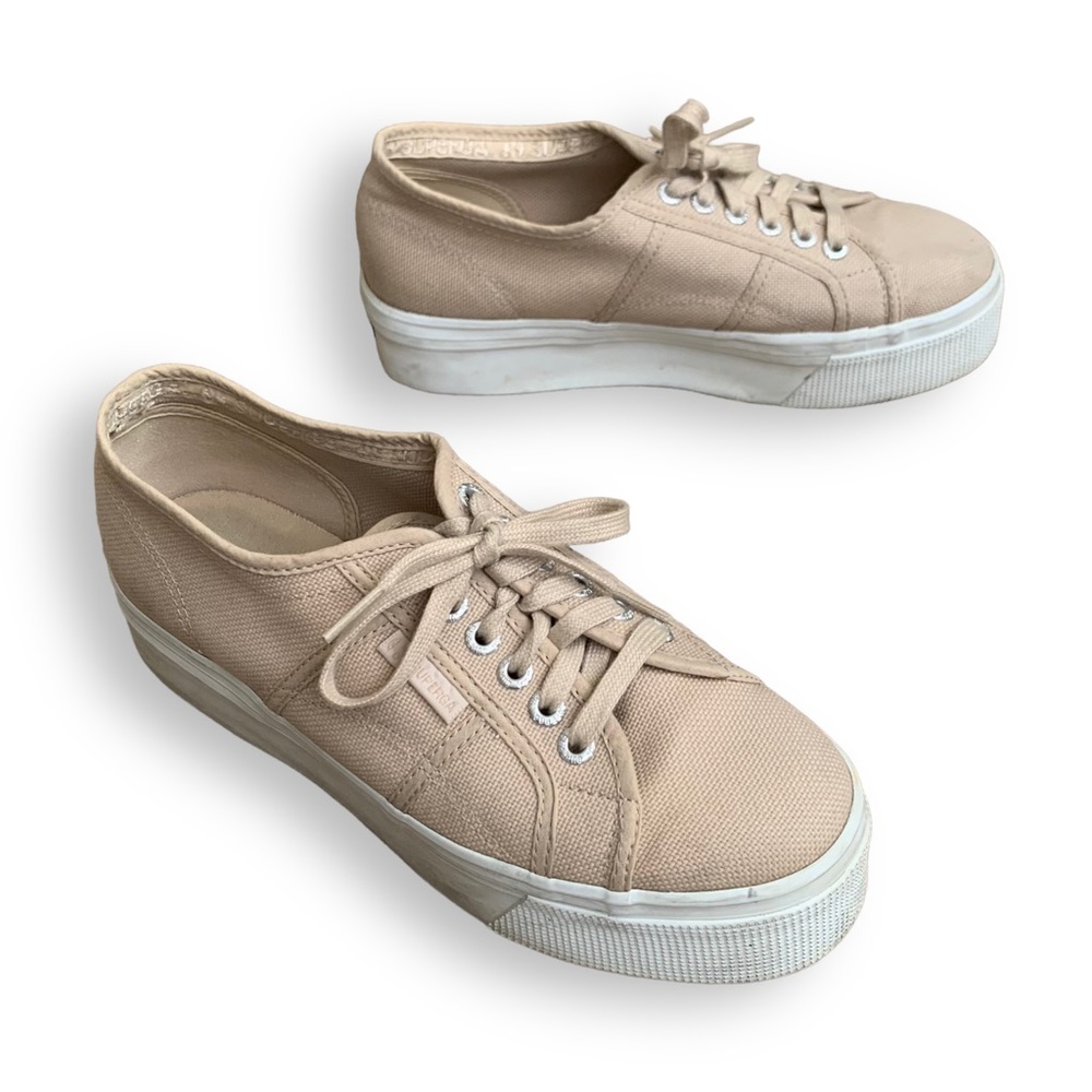 Superga | Platform Casual Sneakers | EU 40 | US 9.5 - Picture 7 of 12